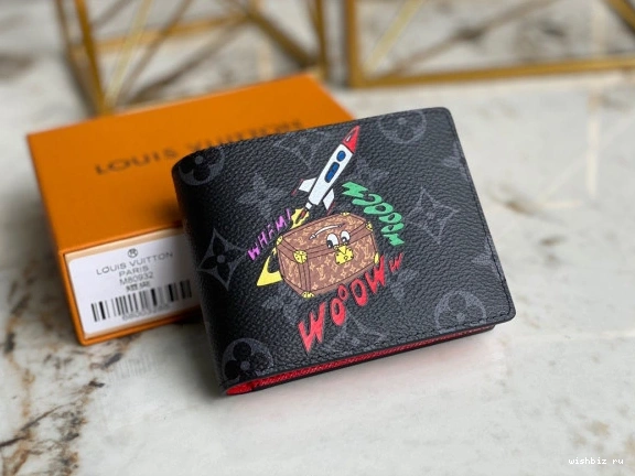 WIS WALLET VUITTON MULTIPLE LOUIS 1222